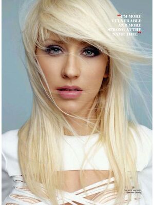 Christina Aguilera for Marie Claire Magazine - February 2010