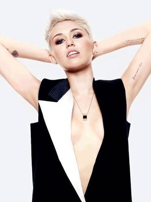 Miley Cyrus sexy in Elle magazine, UK - June 2013