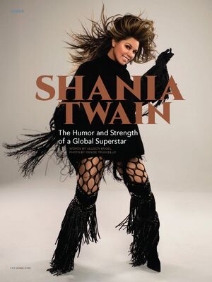 Shania Twain - Miami Living Magazine - April-May 2020